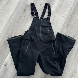 Volcom Women’s Swift Snowboard Bibs Overalls Ski Black XS